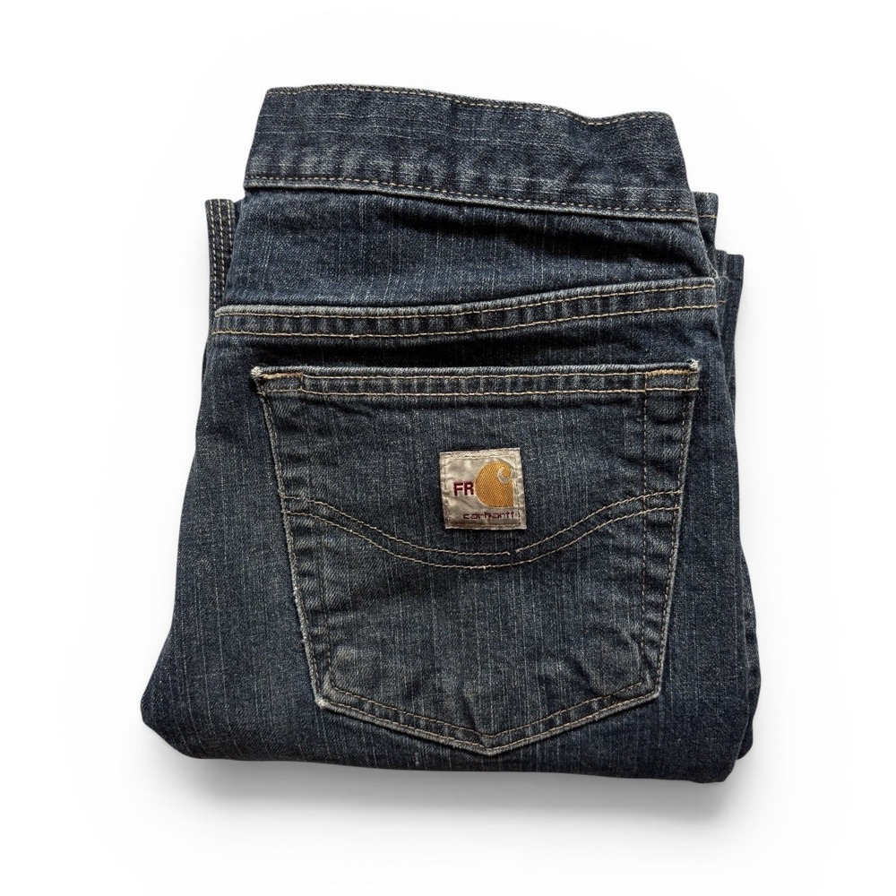 Carhartt Men's FR Flame CAT 2 Resistant Trad Fit Jeans 30x29 Stretch - 1600